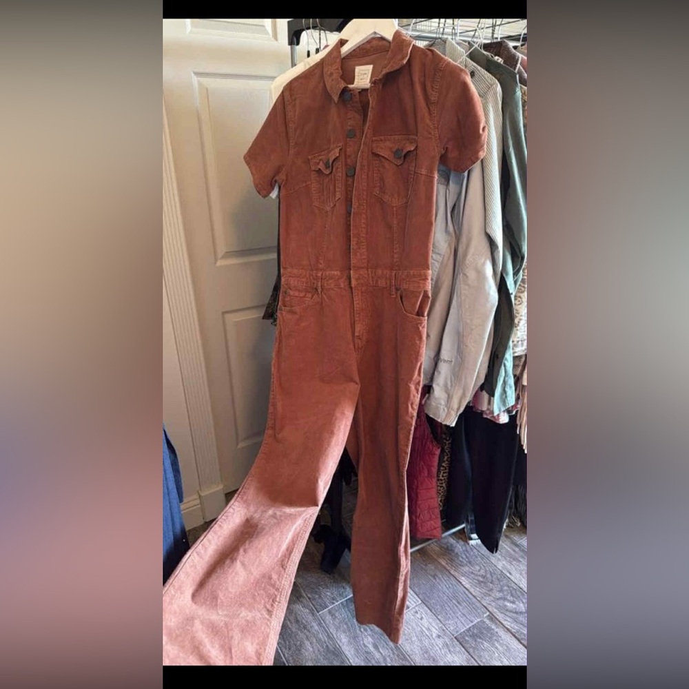 Women's Rust Jumpsuit